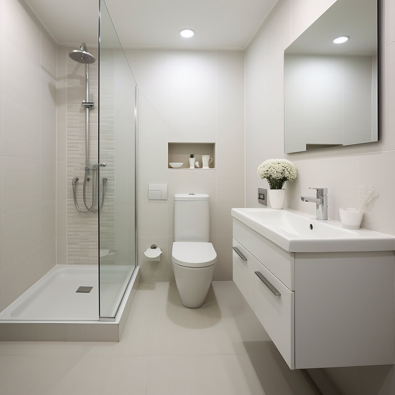 Professionally fitted ensuite bathroom in Wakefield